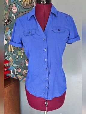 REI Short-Sleeve Button-Down Shirt Size XS